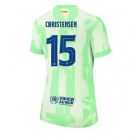 Zenski Nogometni Dres Barcelona Andreas Christensen #15 Rezervni 2024-25 Kratak Rukav